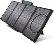 EF ECOFLOW 160 Watt Portable Solar Panel for Power Station, Foldable Solar Charg