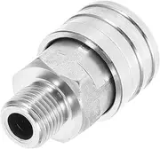 POPETPOP High Pressure Spray Nozzle Tip Thread Stainless Steel Female Connector for Pressure Washer Quick Connect Adapter for Garden Hose Durable Lightweight Design