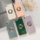 Luxury Plating Ring Stand Case For iPhone 15 14 13 12 11 Pro Max XS XR 8 7 Plus
