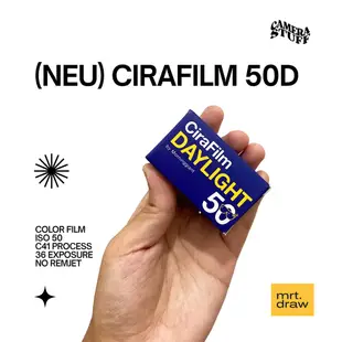 Cirafilm 50D 35mm 彩色膜 36 曝光卷模擬膜