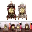 Antique Style Analog Display Clock with Musical Chime Wall Mountable Home Decor