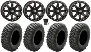 High Lifter HL9 Bdlk 15" Wheels Bk 6+1 35" Crawler XG Tires Can-Am Defender