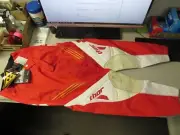 NOS Thor Racing Red & White S6 Phase Hyperion Motocross Pants Adult 32 2901-5247