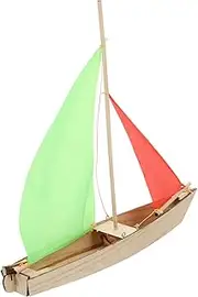 FUNNETOYU 1set Sailboat Model Kit for Boy Girl Educational Assembly Toy Easy to Build Craft Home Decor for Boys Girls Creative Handcraft Ship Mold