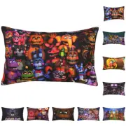 Five Nights at Freddy's Game Velvet Pillowcase Bed Soft Pillow Cover Zip 3 Sizes