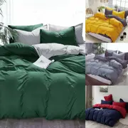 Reversible 1000TC Duvet/Doona/Quilt Cover Set Collection Queen/King/Super King Size