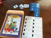 Beginning Sounds Grades K-1 Language Arts file folder game teacher