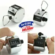 4 Digit Counting Manual Hand Tally Number Counter Mechanical Click Clicke
