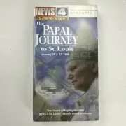 Papal Journey to St Louis 1999 VHS New Sealed News 4