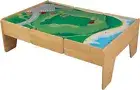 Wooden Play Table Train Table, Natural (18006)