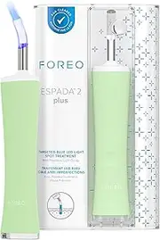 FOREO ESPADA 2 plus Precise Targeting LED Light Therapy - Skin Care Device for Blemish Treatment - FDA cleared - Medical-grade Silicone - Scar & Spot Treatment for Face - Clear Skin