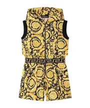 Sleeveless jumpsuit 5Y,12Y Nude