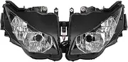 Brilluxa Headlamp Lens Cover, Compatible with Honda CBR1000RR 2012-2016, Motorcycle Headlight Shell, Front Light Lens Replacement Cover