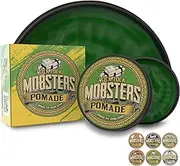 Mobsters Hair Pomade Strong Hold Water Based Deluxe Matt Finish Hair Wax Pro Salon Use Large 150g Tin Special Edition (Tick Tock)