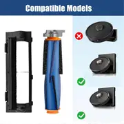 Main Brush and Main Brush Cover for Shark AV2310AE/RV2320S/RV2300S/ Matrix Plus UR2360S Robot Vacuum As Shown