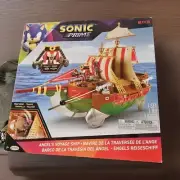 Sonic Prime Angel's Voyage Ship With Knuckles The Dread Figure Playset Open Box