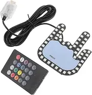 PRETYZOOM LED Car Hand Signal Light Interactive Love Gesture Light with Remote Accessory for Collision Prevention Easy to Control and Install Vehicles