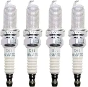 4x 12290-RBJ-003 Iridium Spark Plug DILFR6F11G Compatible With Insight Jazz For 1.3 Hybrid Civic IX 1.5 Hybrid 12290-RW0-003