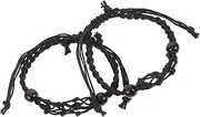 [COOPHYA] Adjustable Crystal Bracelet Holder Empty Stone Cage Cord Bracelet Diy Jewelry Making Charm Replacement Storage