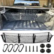 3 Pocket Trunk Cargo Net Storage Envelope Style Elastic Mesh For Nissan Frontier