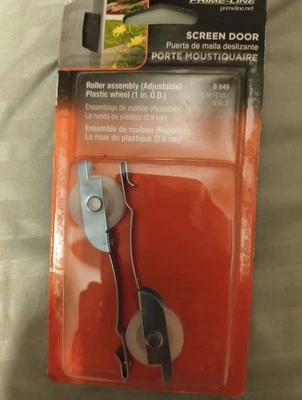 Prime-Line Nylon Sliding Screen Door Rollers 1" B 649