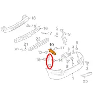 在飛比找蝦皮購物優惠-JC原廠貨【福特 I-MAX 原廠 保桿支架 】 保桿釦子 