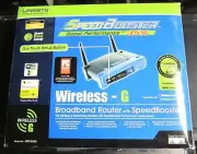 LINKSYS WIRELESS G BROADBAND ROUTER WRT54GS IN BOX SCHOOL SURPLUS