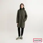HUNTER - 女裝-ORIGINAL輕量防水長版大衣-橄欖綠