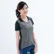 【遊遍天下】MIT女款顯瘦抗UV防曬吸濕排汗機能POLO衫(GS10028) M 灰黑