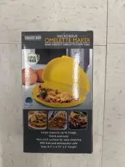 Madison York Single Egg Microwave Silicone Omelet Maker New