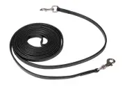 Jeremy & Lord Leather Draw Reins - Black