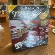 ORIGINAL SPACE BAG 12 PACK VACUUM SEAL & ROLL UP STORAGE BAGS SEALED