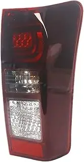 Tail Lamp Assembly Rear Turn Signal Lamp Stop Light Car Accessories Compatible With Isuzu DMax D-Max Ute 2017-2019 898125393 8961253983(Dark Red-Right)