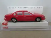 BUSCH 47601 CHEVROLET CAPRICE 1995 in RED - model is PLASTIC - HO or 1:87 scale