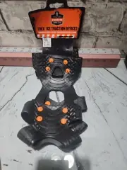 Mens Ice Traction Device Outdoor Tungsten Carbide XL Black One Piece Size 13