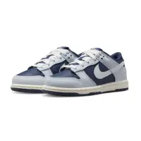 在飛比找momo購物網優惠-【NIKE 耐吉】Nike Dunk Low 反轉藍白 GS