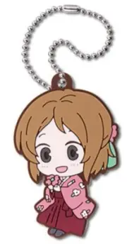 NATSUME'S BOOK OF FRIENDS mini Rubber Keychain RK#1 Toru Taki TAKARA Japan