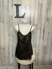 Lush green tank top size large