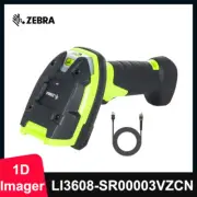 Zebra LI3608-SR00003VZCN 1D Handheld Industrial Barcode Scanner with USB Cable