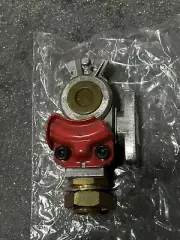 Tectran 9212 Red Emergency Shut-Off Glad Hand With Bulkhead Fitting 3/8”
