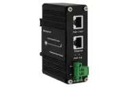 Industrial Gigabit PoE++ Injector,IEEE 802.3at/802.3af Compliant, 95W PoE Adapte