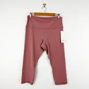 Lululemon Align HR Crop 21” Leggings High Waist Spiced Chai Women's Size 14 NWT