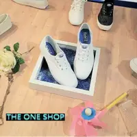 在飛比找樂天市場購物網優惠-TheOneShop Keds 經典款 小白鞋 帆布 藍標 