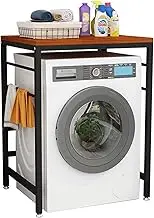 Laundry Shelf Over Washing Machine Storage Unit for Front Loader Washing Machine & Tumble Dryer Free Standing Bathroom Organizer Stand