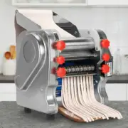 Electric Pasta Maker Family Noodle Making Machine Dough Roller 3/9mm Wide Noodle