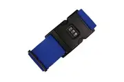 Vibe Geeks Locking Tsa Luggage Strap Straight Suitcase Fixed Binding Belt for Travel