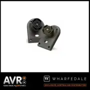 Wharfedale Diamond Bookshelf Speaker Wall Mount Brackets (Pair) (Black or White)