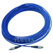 100M SM 9/125 3.0mm Single Core Simplex FC to FC Armored Cable Fiber Patch Cord