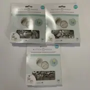 We R Memory Keepers Button Press 1.45 in. Button Pieces, 75 Pc - 3 PACK