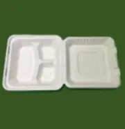 8 X 8″ 3 COMPARTMENT CLAM SHELL 200pcs per box